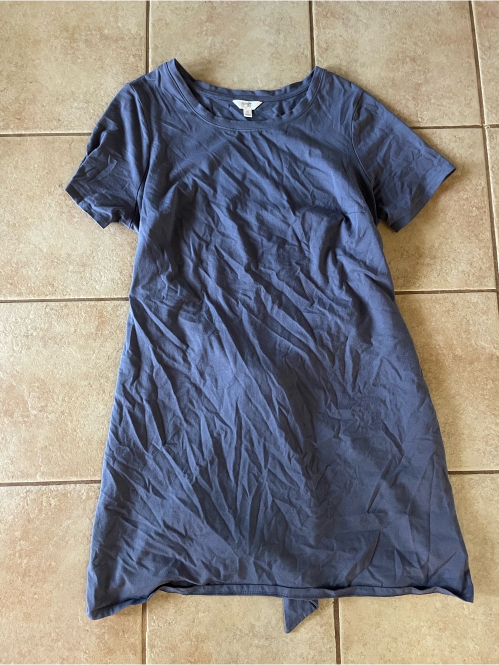 Terra & Sky Casual Women's Dres in Blue Gray